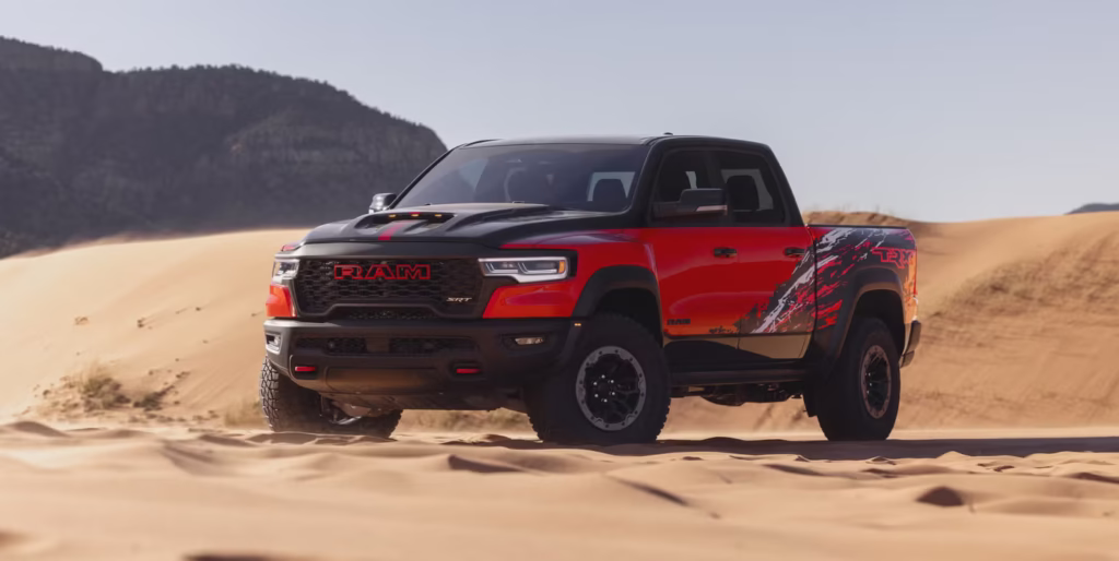 RAM’s TRX is back for 2027, delivering 777 horsepower from an all-new Hellcat-based V-8 and refined off-road hardware. - 2027 RAM TRX: The Supercharged HEMI Reborn - 2027 RAM TRX - Car Junkie Mag
